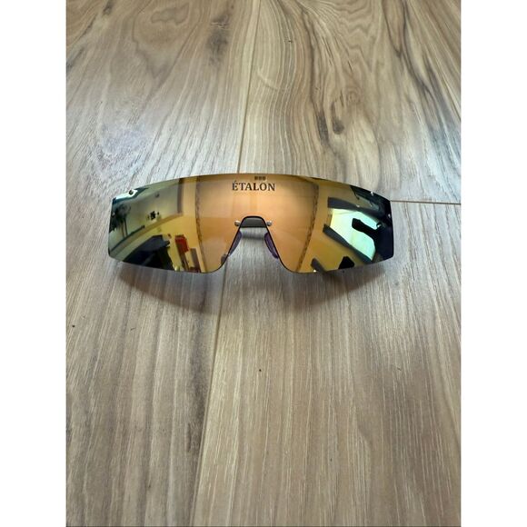 ÉTALON BY STEVE CANAR Men’s Stainless Steel Sport Sunglasses Liquid Gold - Picture 10 of 10